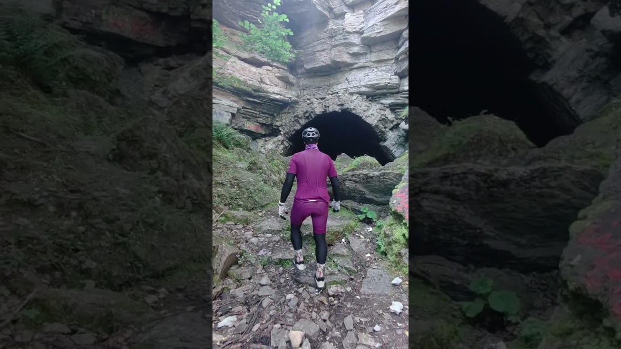 Я нашел страшную пещеру. Велосипедные прогулки. #маллет #велосипеднаяформа #мтб #электровелосипед
