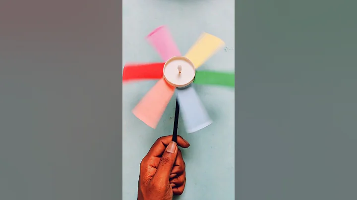 Paper Cup Paper Fan 😄🪭 #papercup #papercrafts #paperfan #handmadefan #diyfan #viralcrafts #craft