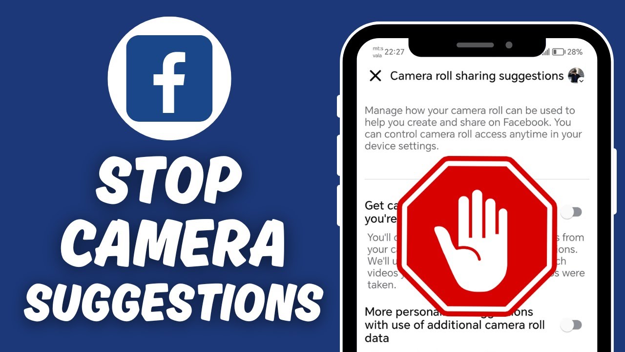 How to Stop Camera Roll Suggestions on Facebook