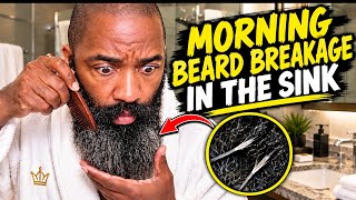 How To Stop Morning Beard Breakage After 40 - Especially When It Turns Gray