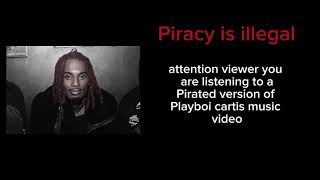 Playboi carti anti piracy screen (scary jumpscare warning)
