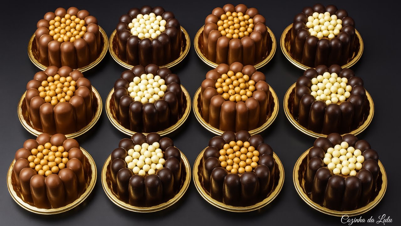 Гурманские Шоколадные Сладости| Простой и Элегантный Рецепт из Кухни Лулу!
