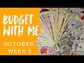 Budget With Me for October Week 2 | Bills and Sinking Funds | Cash Budget | Michelle Marie Budgets