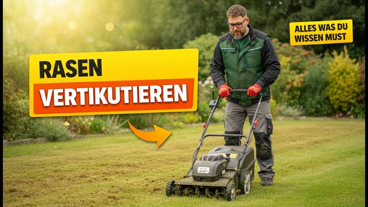 Rasen vertikutieren: Alles was du wissen musst