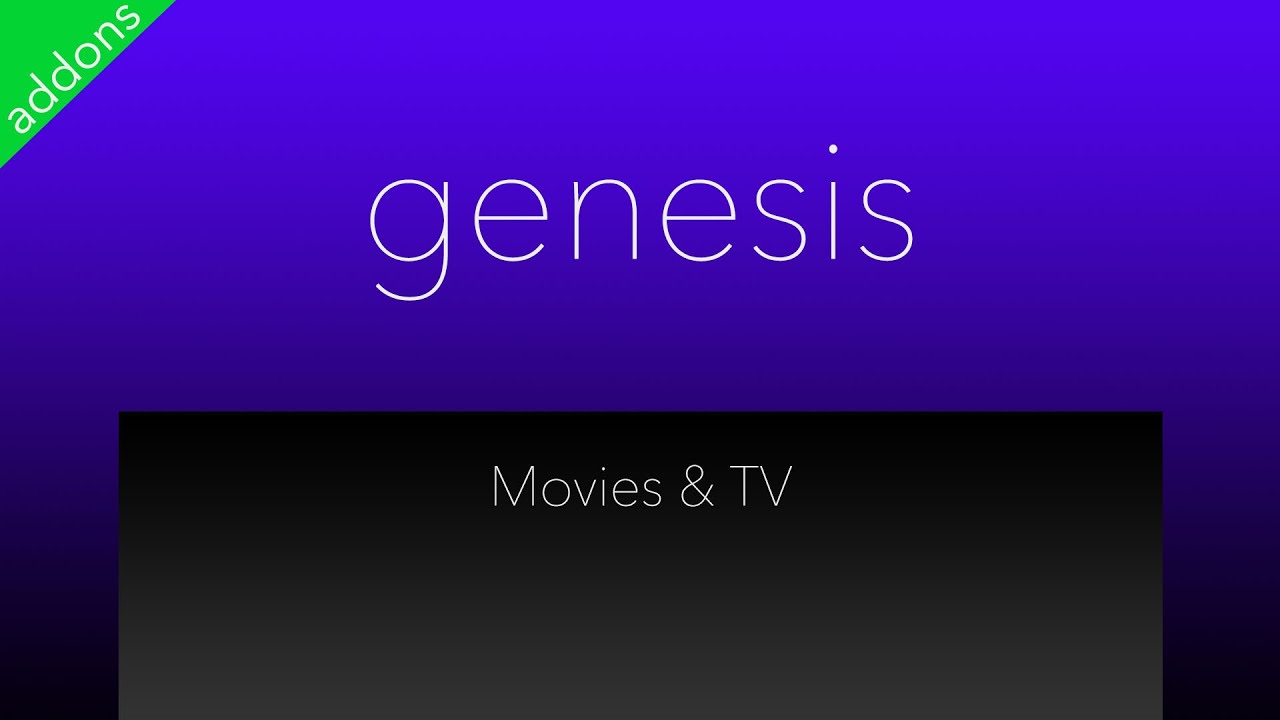 Install Genesis Addon