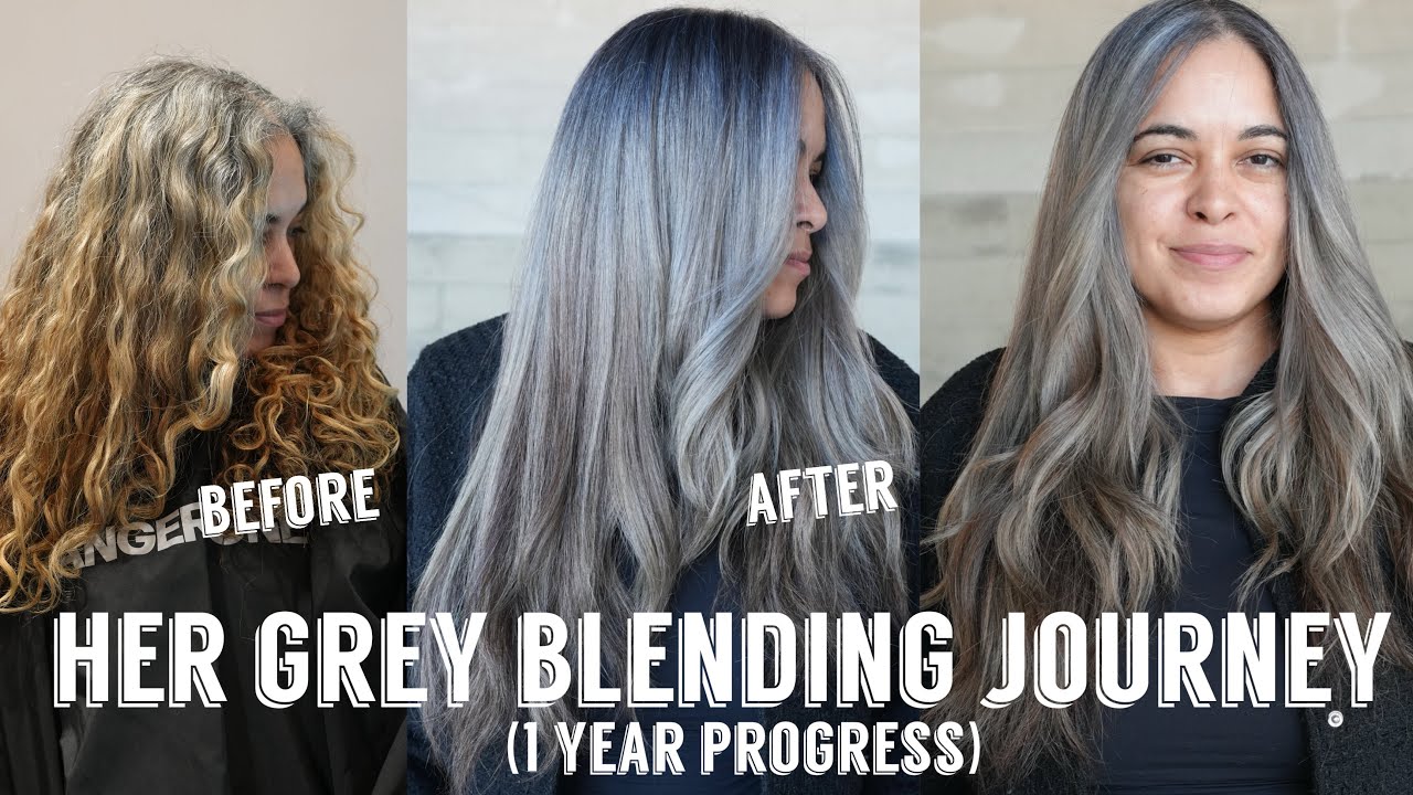 Реалистичный путь к закрашиванию седины | Здоровое отращивание седых волос
