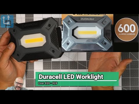 Duracell 600 Lumen Worklight, 3-pack