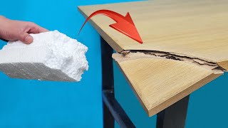 Practical invention  Smart wooden furniture repair technique will help you reach level 100 Master