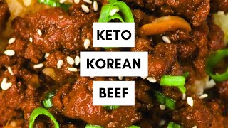 Keto Korean Beef | Keto Dinner Freezer Meal Prep | One Pan | Less Than 30 Minutes by Olivia Wyles-Easy Keto Recipes Made For Real Life 361 views 4 months ago 1 minute, 31 seconds