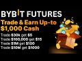 Free $1k By Just Trading Futures: Trade And Earn Up To $1,000 On Bybit