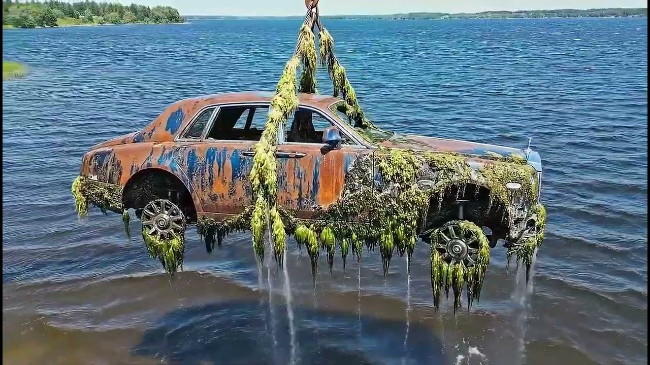 ABANDONED rolls-Royce ghost Restoration ￼|| ASMR