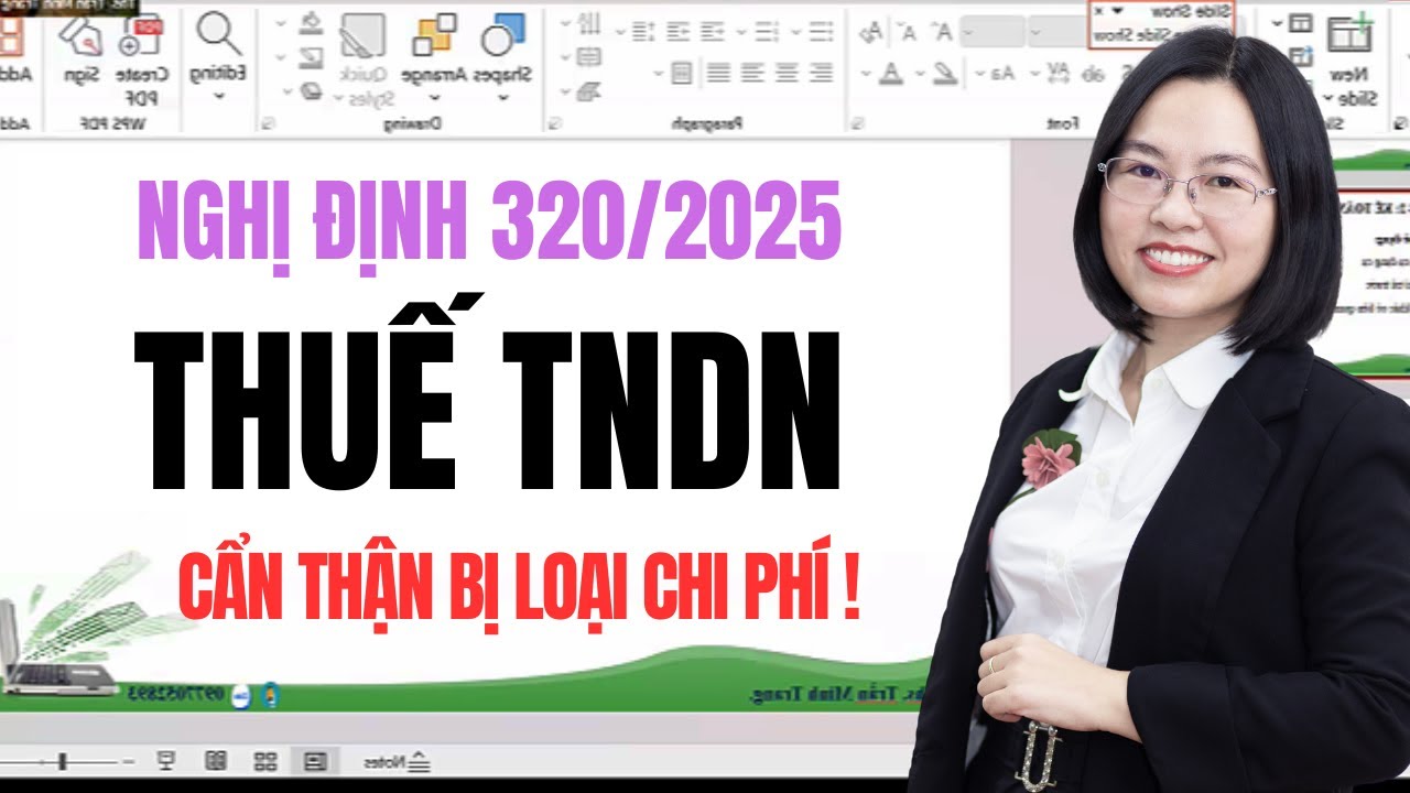 Chủ DN và kế toán tuyệt đối không thể bỏ qua: điểm mới nghị định 320/2025 thuế thu nhập doanh nghiệp