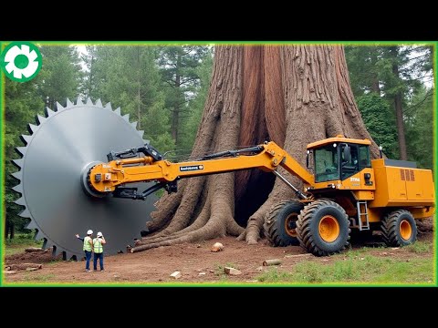 Fastest Automatic Firewood Processing Machine | Biggest Heavy Machinery Machines