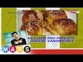 Mars masarap hot ham and pimiento cheese sandwiches by mico cruz