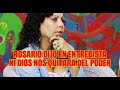 "Ni Dios nos quita del poder" Dijo Rosario Murillo en entrevista.