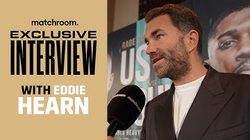 “AJ needs to let his hands go!“ - Eddie Hearn on Anthony Joshua vs Oleksandr Usyk 2
