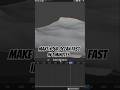 fast way to make ocean in blender #tutorial #ocean  #blendercourse