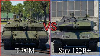 war thunder Comparison Strv 122B+ or T-90M