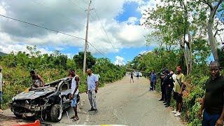 SERIOUS 🚗😭🙏CAR ACCIDENT IN ST THOMAS 