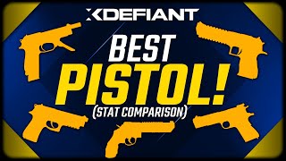 What is the Best Pistol in XDefiant? | (Full Sidearm Stat Comparison)