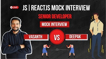ReactJS & JS Mock Interview Pt - 2 |  🎉 Senior Developer 🎉 | 🔥  All questions rightly answered 🔥