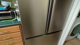 .Hisense 26.6-cu ft French Door Refrigerator with Ice Maker (Fingerprint-Resistant Stainless update