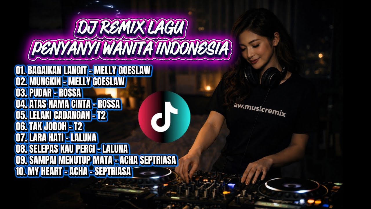 DJ Remix Lagu Penyanyi Wanita Indonesia Terpopuler 2026 🔥 Full Bass Terbaru Viral TikTok