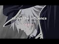 Under the influence  audio edit version 2