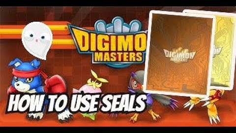 (DMO) Digimon Masters Online - How to use Seals