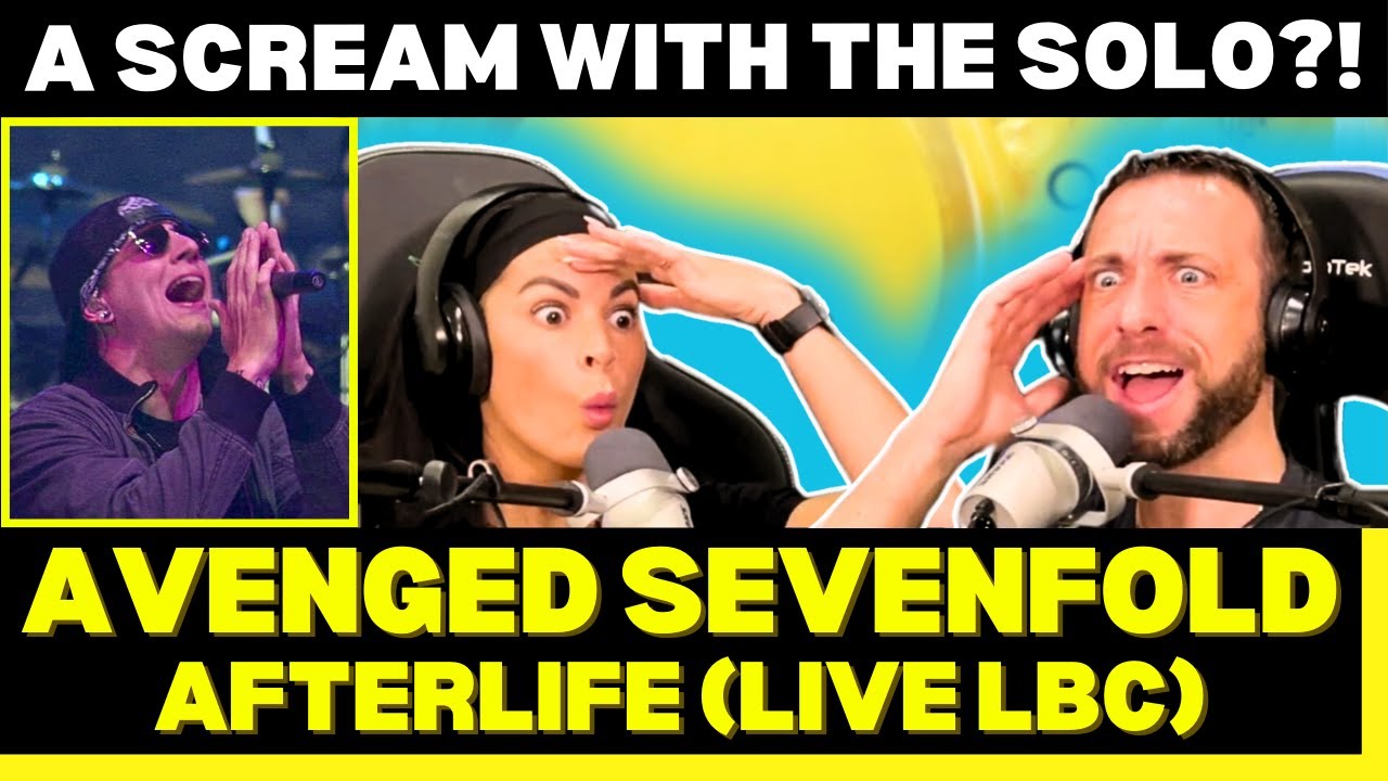 THE ENERGY ON THIS IS INSANE! First Time Hearing Avenged Sevenfold - Afterlife Reaction!