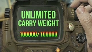FALLOUT 4 - Unlimited Carry Weight - Cheat Code Fallout 4 Console Commands