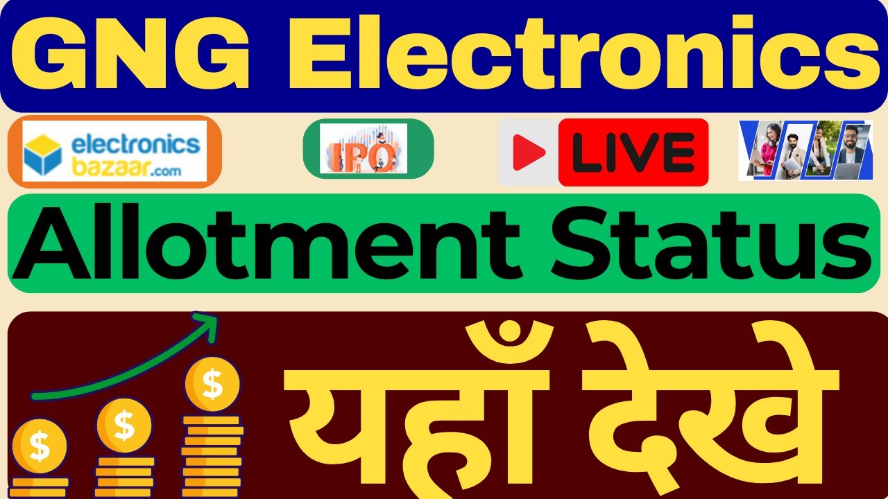 GNG Electronics IPO Allotment Status Live | How to Check GNG Electronics IPO Status Live
