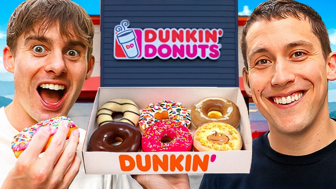 Two Brits try American Donuts for the first time!