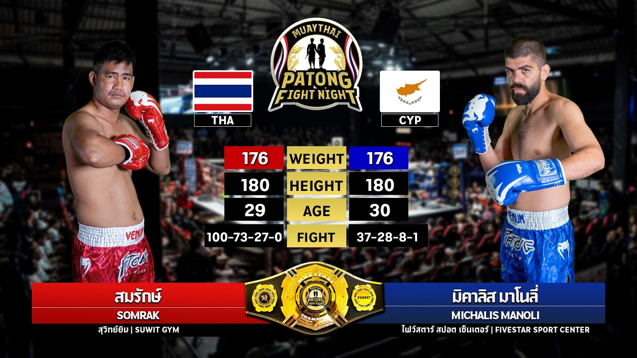 Somrak SuwitGym vs Michalis Manoli