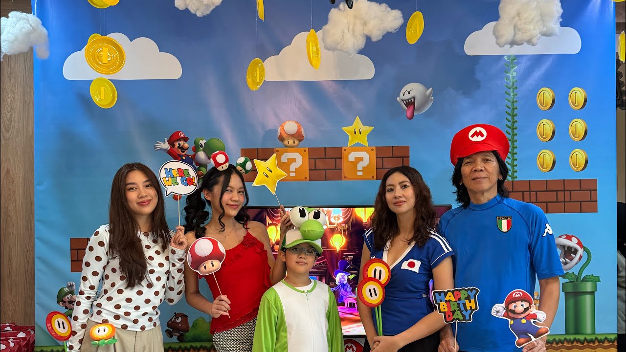 10-ЛЕТИЕ МАО! Его дом превратился в 🍄 Мир братьев Марио🍄