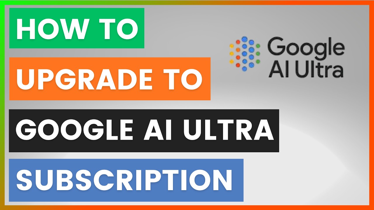 How To Upgrade To Google AI Ultra Subscription? [in 2026] - YouTube