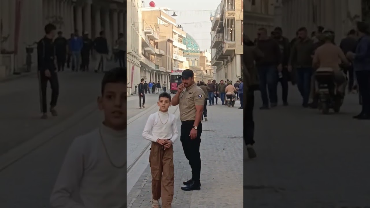 تشغيل تجريبي ترام شارع الرشيد بغداد 