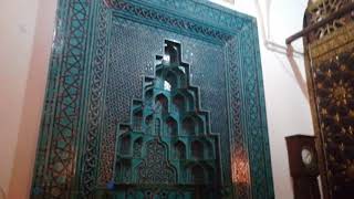 İzmir Selçuk Aydınoğlu Mehmet Bey Camii. Mihrap Ve Minber..