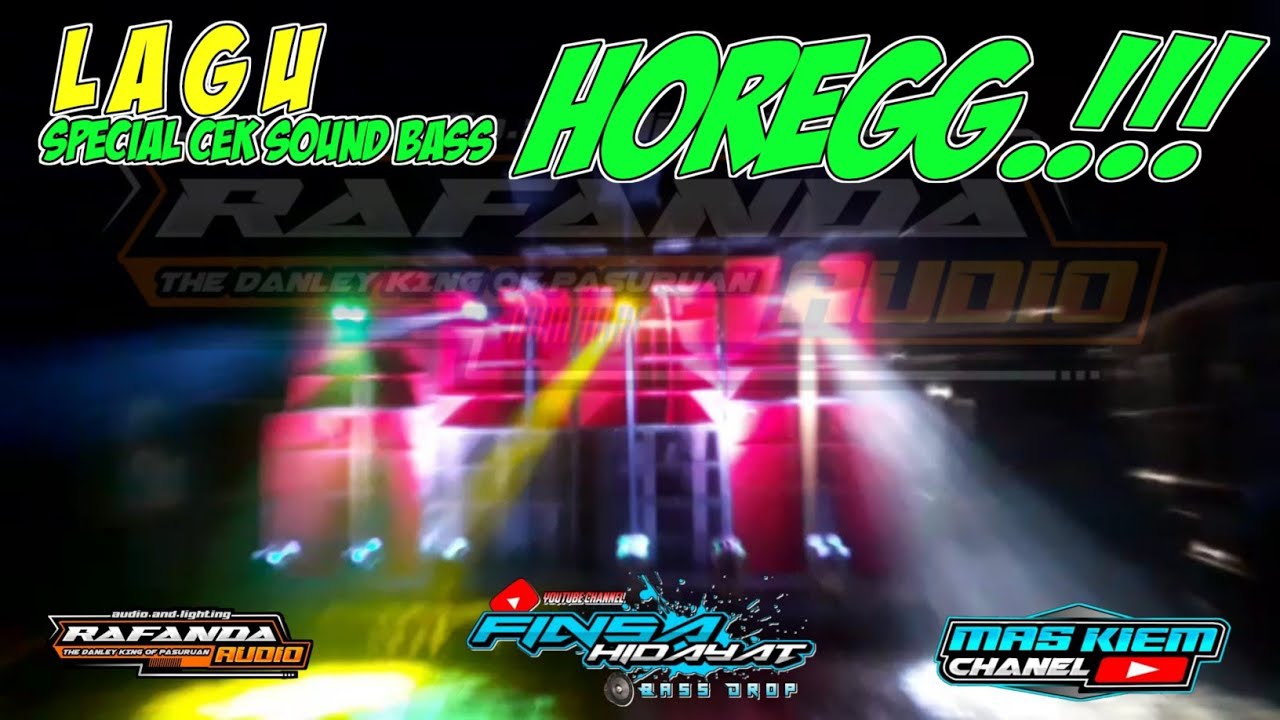 Lagu Special Cek Sound Bass Horegg || Jinglle Rafanda audio by Finsa Hidayat