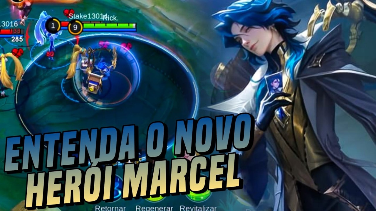 ENTENDA O NOVO HERÓI MARCEL ANTES DO LANÇAMENTO!! (ele é bem difícil) | MLBB