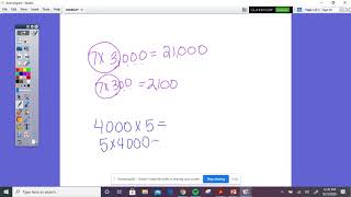 Trick of the Zeros Multiplication