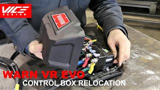 WARN VR EVO Winch UPGRADE | Control Box Relocation Kit Installation | VICE