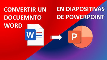 COMO convertir WORD A POWERPOINT (de documento word a diapositivas)