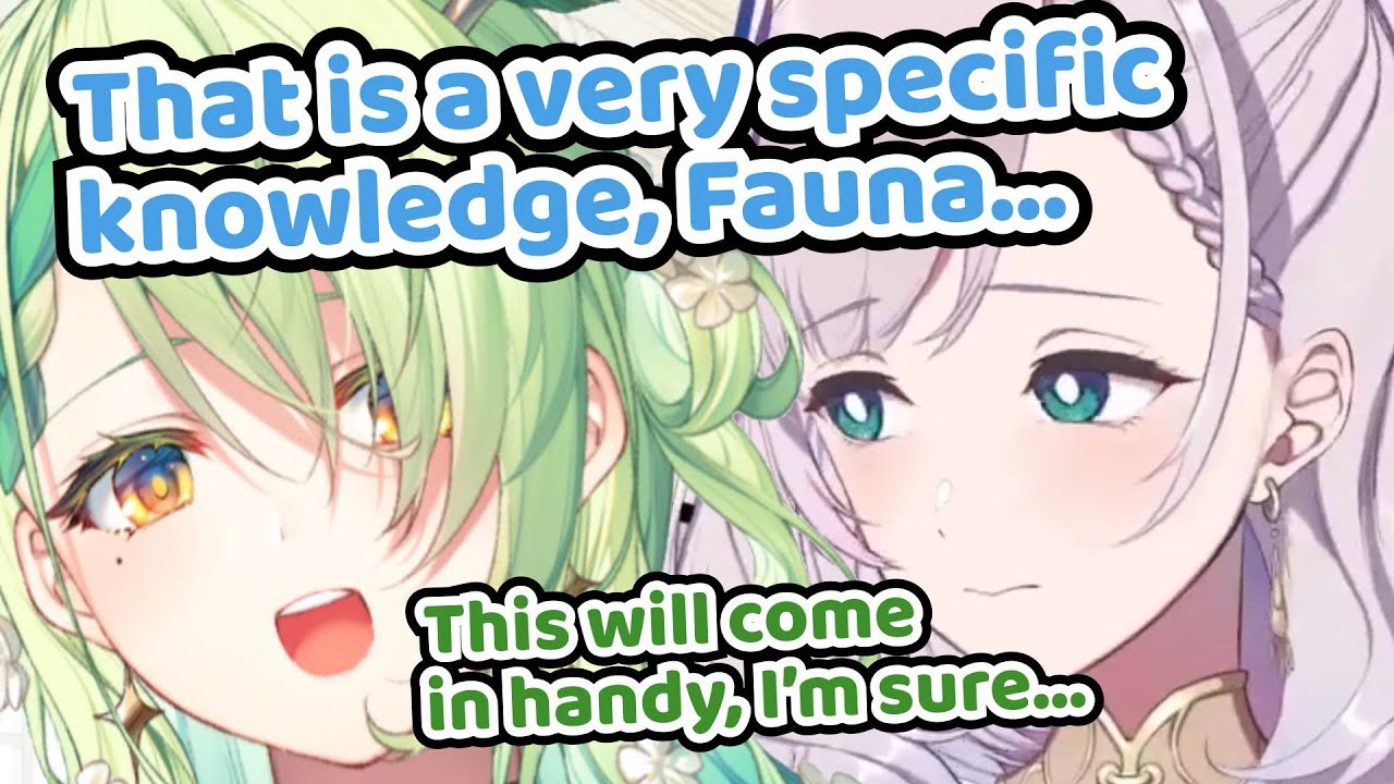 𝙒𝙝𝙖𝙩 𝘼𝙧𝙚 𝙔𝙤𝙪 𝙂𝙤𝙞𝙣𝙜 𝙩𝙤 𝘿𝙤 𝙒𝙞𝙩𝙝 𝙏𝙝𝙖𝙩 𝙆𝙣𝙤𝙬𝙡𝙚𝙙𝙜𝙚, 𝙁𝙖𝙪𝙣𝙖...?【Hololive ID x EN | Reine x Fauna】