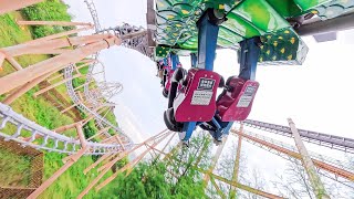 6 Inversions INTENSE Coaster POV - Soaring Dragon and Dancing Phoenix @TheCoasterScoop