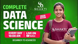 Episod - 9 Data Science Full Course 2026 | Python to Machine Learning & Deep Learning | Live Daily