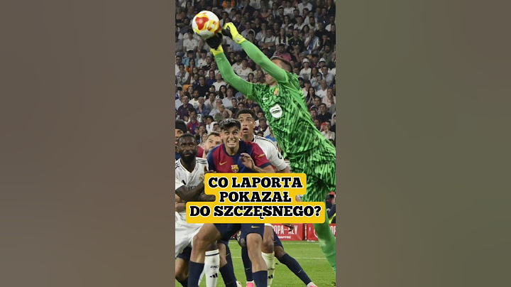 Co Laporta pokazał do Szczęsnego po meczu z Realem? #piłkanożna #fcbarcelona #polska