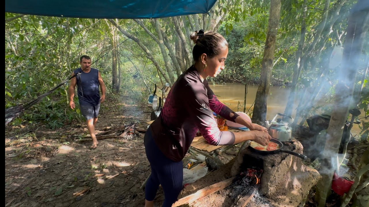 Acampamento e pescaria no rio Formoso