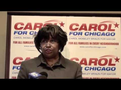 Carol Moseley Braun Statement on actions by Rahm E...