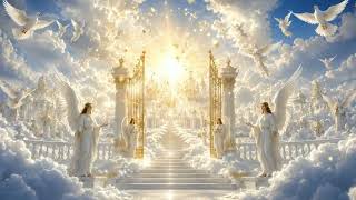 Beautiful Heaven Scene ✨ | Angelic Clouds Cinematic Background | Royalty Free 4K & 1080P